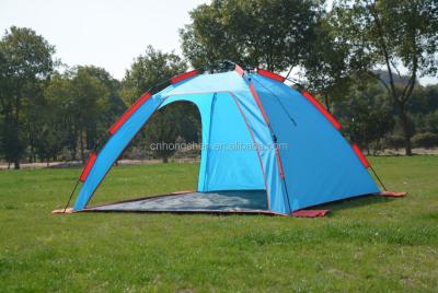 China 2015 New Style Auto Open Outdoor Tent Colors UV Spring Camping Tents Summer Beach Tents for sale