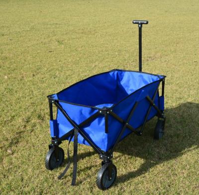 China Steel Frame Folding Hand Trolley Sports Cart Shopping Cart for sale