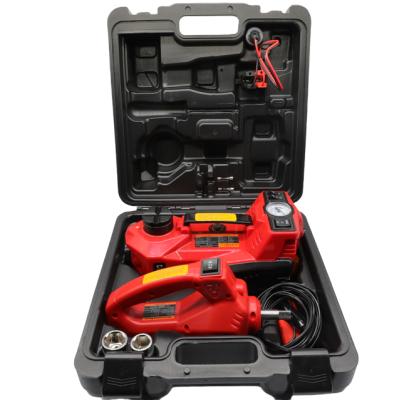 China Multifunctional Car Jack Car Repair Toolkit 12V Electric Car Jacks With Hammer And Wrench With Pressure for sale