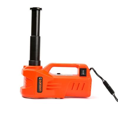 China Innovative 15A Dinsen 3 Ton Electric Hydraulic Floor 12 Volt Jack + Tire Air Pump 2 In 1 for sale