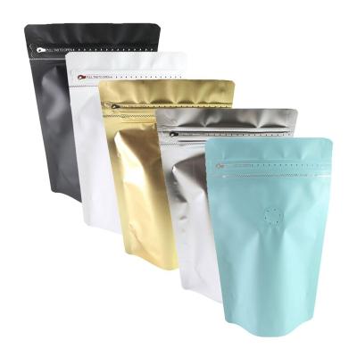 China Wholesale Custom Resealable Holder Moisture Proof Matte/Smell Proof Glossy Aluminum Foil Wrapper Up Tea Coffee Packaging Loose Pouch for sale