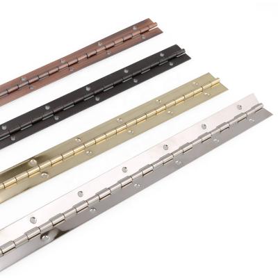 China Original Popular 180 Degree Piano Hinge Furniture Hinge Modern Long Piano Hinge for sale