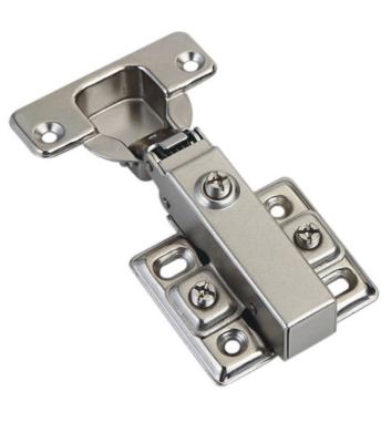 China ROEASY 666 Traditional Soft-Closing Hinge With Bottom Plate Hinges Rubber Pad Plastic Hydraulic Hinge for sale