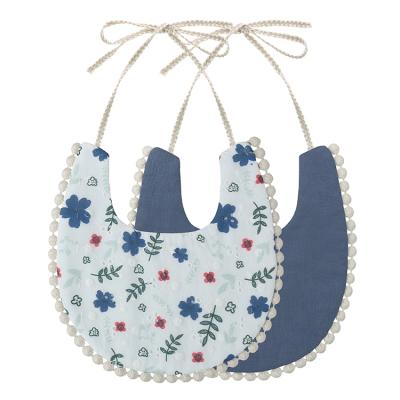 China China Wholesale Washable Baby Bibs Pure Cotton Drool Baby Bibs for sale