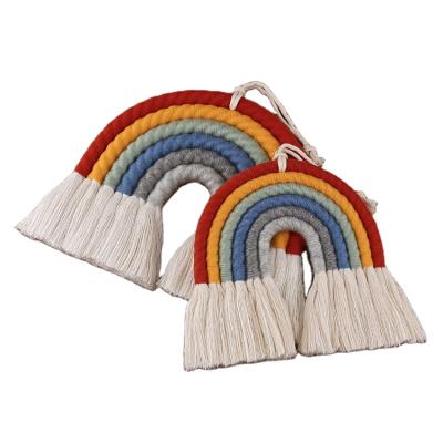 China Best Price Rainbow Party Supplies Minimalist Decoration Handmade Wall Hanging Decoration for sale