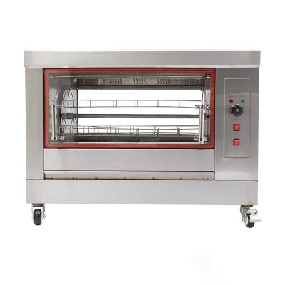 China Commercial Roast Chicken/Duck Roasting Machine Electric Grill Stainless Steel Roast Chicken/Duck Kitchen Rotary Oven For Restaurant 220V OEM NC; ZHE for sale