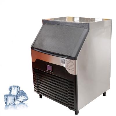 China Economic Economical Commercial 100KG Automatic Per Day Small Square Ice Maker Ice Cube Maker For Coffee Milk Tea Retail Store for sale