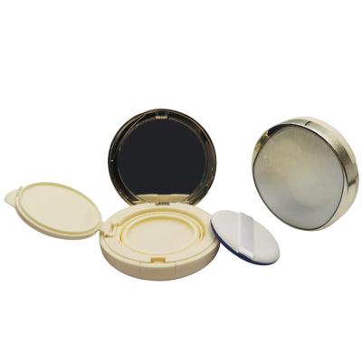 China Hot sale 15g air cushion bb box gold empty fillable air cushion box trans horizon cosmetic container for sale