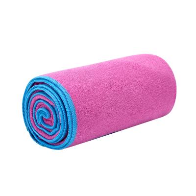 China 2020 Child Safe Non Slip Pattern Colorful Custom Printed Yoga Hot Towel Low Moq Gym Towel for sale