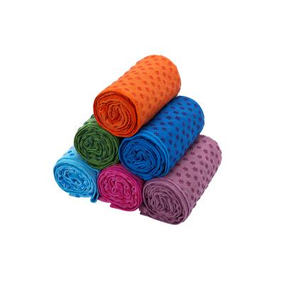 China Promotional Absorbed Swimming Gym Safe For Kids Sports Towel Microfiber Increasing Non Slip Yoga Towel for sale