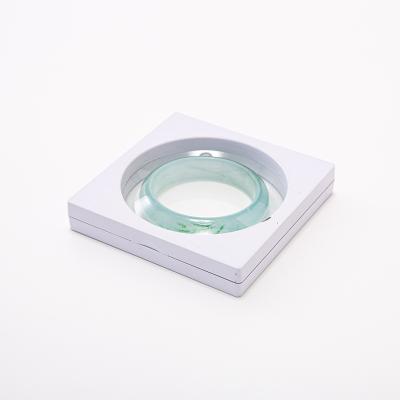 China Wholesale Nice White Vacuum Earring Ring Floating Storage Pp Palstic Transparent Jewelry Packaging Box for sale