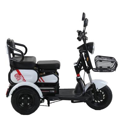 China Advanced Smart Electric Scooter 48V/60V 500W Passenger Tricycle 3 Wheeler Two Electric Seats Adult Electric Tricycle for sale