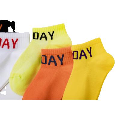 China Breathable New Designs Custom Cotton Booties Kids Leisure Booties Kids Knitted Socks for sale