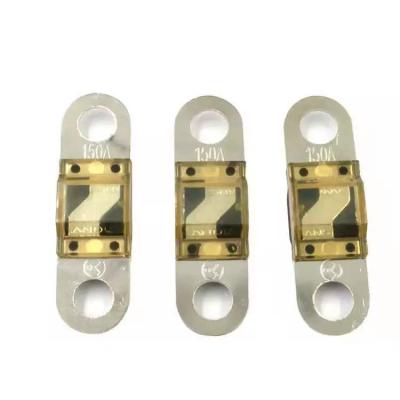 China Round Type LOW VOLTAGE Precision Technology Production Copper Alloy Bolt Fuse Box Hole Bolt On Fuse for sale