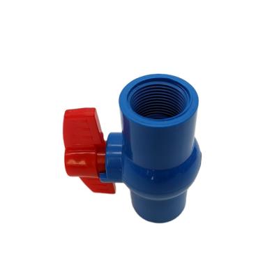 China F1/2-2 PVC Pipe System Various Ball Valves Style Various Colors Cheap Price High Quality for sale