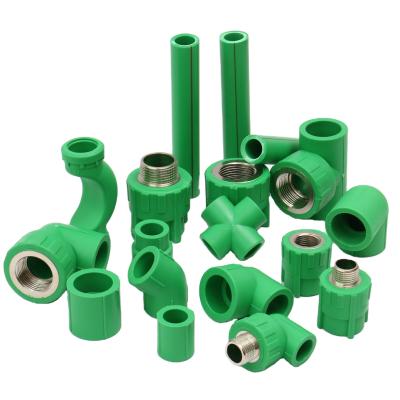 China Dubai PN25 PPR anti-corrosion good quality TUBO PIPE for cold and hot water piping for sale