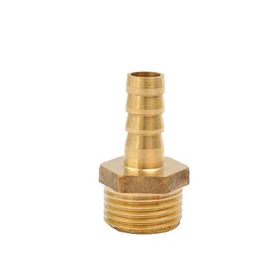 China Water/Oil/Gas/Air Brass Male And Female Hose Nipple Hose Fittings Hose Thread Connector Cheap Price for sale