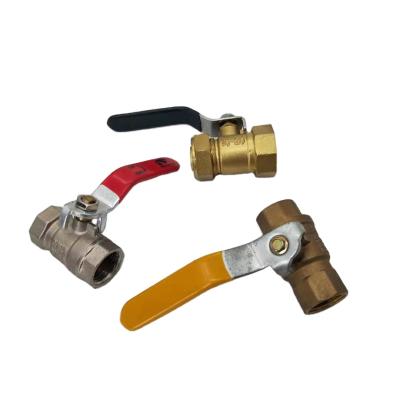 China General Female Solenoid Ball Valve 1/2 Inch BSPT Thread PP-R Brass Pipe Fittings for sale