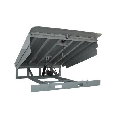 China Building material stores unloading equipment truck lift ramp loading stationary hydraulic dock leveler for sale