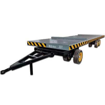 China Other Trailers Low Body Industrial Flatbed Trailer Platform Trailer for sale