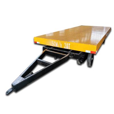 China Other Trailers Factory Sales Full Platform Trailer Industrial Transport Flatbed Trailer for sale