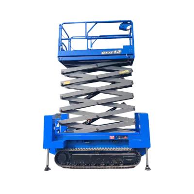 China Construction Material Stores Self Propelled Crawler Elevator Self Propelled Elevator Aerial Access Platforms for sale