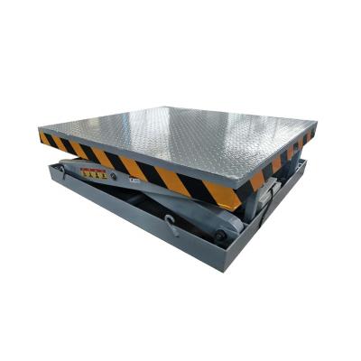 China Building Material Shops Factory Custom Hydraulic Scissor Lift Table Mechanism Handle Single Double Scissor Lift Platform for sale