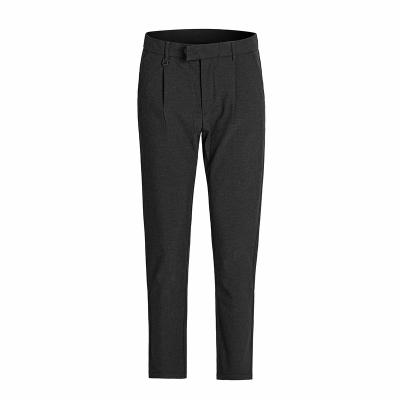 China Anti-wrinkle High quality men's causal business pants Suit trousers inventory wholesale for sale