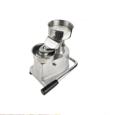 China Metal Stainless Steel 130mm Commercial Burger Patty Maker Hamburger Press Machine for sale