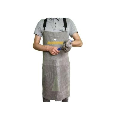 China Butcher backup stainless steel wire ring chainmail butcher apron for sale