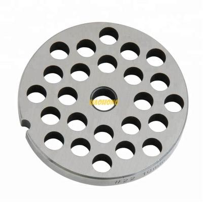 China Mincer plate replace high quality #22 stainless steel mincer plate /meat mincer plate for sale