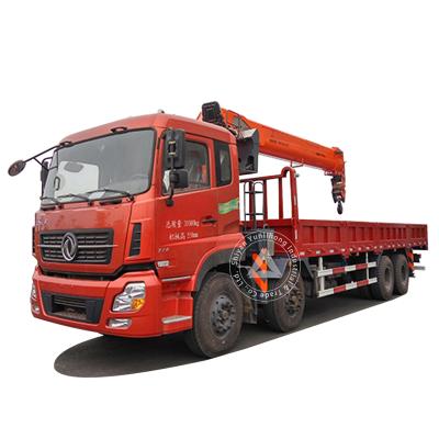 China TRUCK CRANE 25 Ton Dongfeng 8x4 Telescopic Boom Truck Mounted Crane for sale