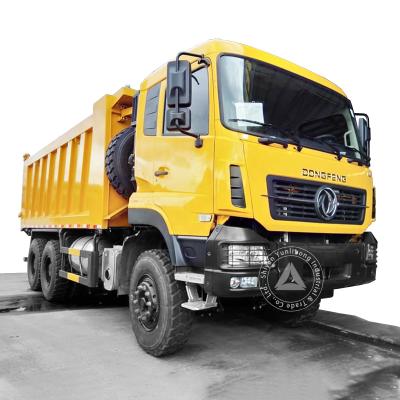 China Dongfeng 375hp self-dump 6x4 new 15m3 diesel truck for sale > 8L for sale