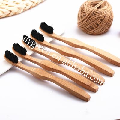 China Eco Friendly Bamboo Toothbrushes Bulk Toothbrushes Manufacturer With Medium Bristle for sale