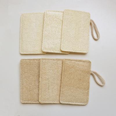 China All Natural Organic Loofah Scrubber Glove Wholesale for sale