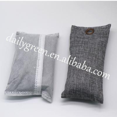 China Sustainable Bamboo Charcoal Air Purifying Packaging Bag for sale