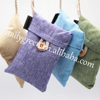 China Sustainable Bamboo Charcoal Air Purifying Bag For Pet Area for sale