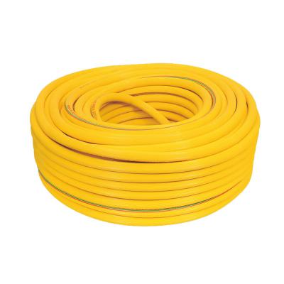 China Soft Garden Three Layer PVC Reinforced Flexible Water Hose for sale