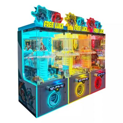 China Metal+Plastic Arcade Prizes Coin Operated Card Clip Top Quality Automatic Game Machines Prizes Gift Game Machine for sale