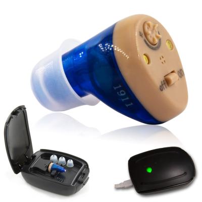 China Low Cost Hearing Aids For Deaf Crystal Clear Rechargeable Hearing Aids C100 Porcelain Rechargeable Hearing Aids for sale