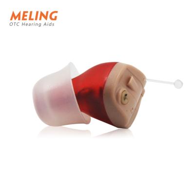 China Invisible Battery Hearing Aid CIC Elderly Hearing Aid Earphone 312A for sale