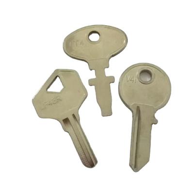 China factory supply cheap zinc alloy remote plastic door blanks brass steel key custom for sale