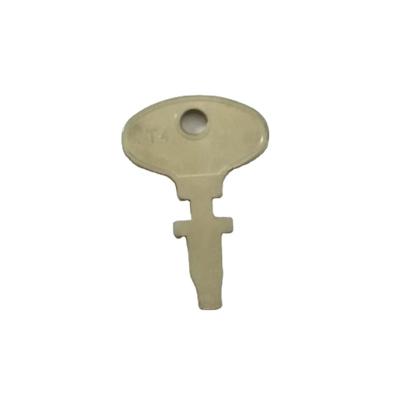 China factory supply cheap zinc alloy remote plastic door blanks brass steel key custom for sale