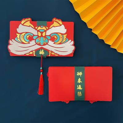 China Eco-friendly chinese new year pocket bag hongbao package red envelope chinese new year for sale