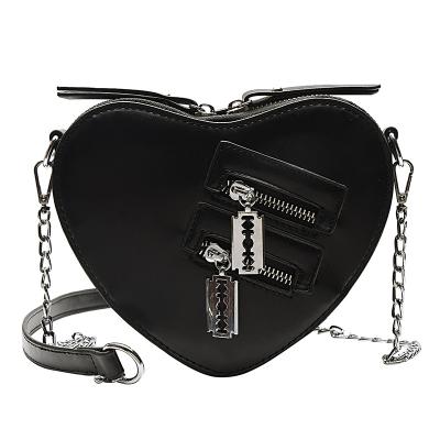 China 2021 Cross - Body Lady Handbags New Popular Heart Purse Handbags for sale