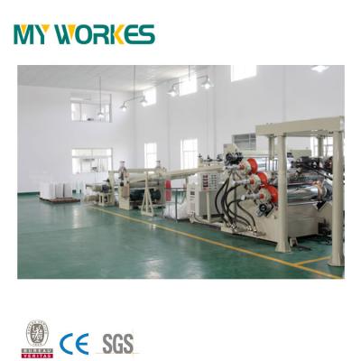 China Plastic Sheet PP Sheet Extruding Making Machine Production Line for sale