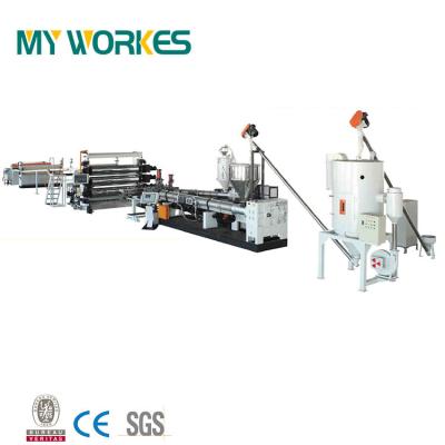 China Plastic sheet PP/PE sheet production equipment extrusion line machinery maquina for sale