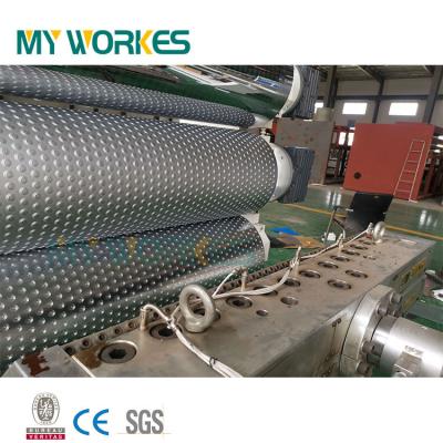 China Sheet PP/PE embossed plastic sheet line making machine production equipment maquinas para hacer for sale