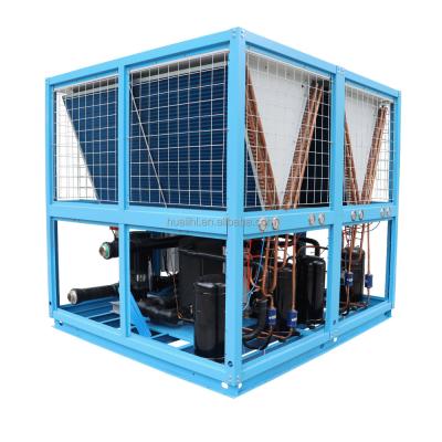 China Industrial Cooling Solutions China 50HP Air Cooled Electric Water Chiller 142KW Refrigerator For Sale à venda