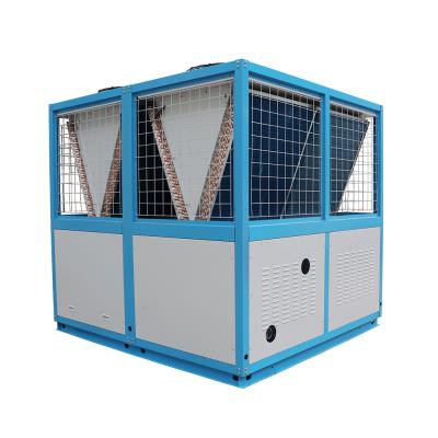 China Industrial Customized Power Supply And 50HP Capacity Refrigerant Cooling Plastic Industrial Air Cooled Chiller à venda